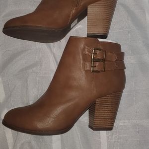 Charlotte Russe | Tan/Brown Women's Size 8 Heeled Booties / Heels / Boots | NWOT